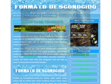 Tablet Screenshot of formatodesconocido.com